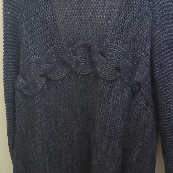 🔵2 for $15🔵 MENDOCINO - DARK NAVY BLUE CARDI - Picture 4 of 6